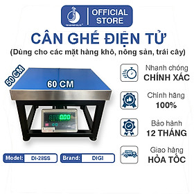 Cân Ghế Điện Tử DI28SS - Mặt Bàn Cân 500X600MM