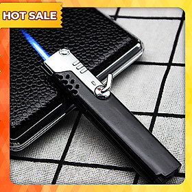 Vỏ Hột Quẹt Bật Lửa khò gas đá 1 tia cực mạnh Aomai AM-369 có chốt khóa rảnh tay
