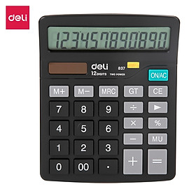 Máy tính để bàn 12 số Deli - 1 chiếc - E837-Chọn Màu