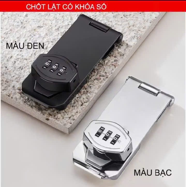 Khóa 3 số dùng khóa tủ khóa ngăn kéo nhỏ gọn với 3 chữ số