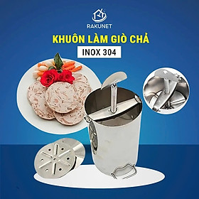 Khuôn Làm Giò Chả Inox 304 Loại 1kg – Hàng Dày Đẹp, Bền Đẹp Theo Thời Gian