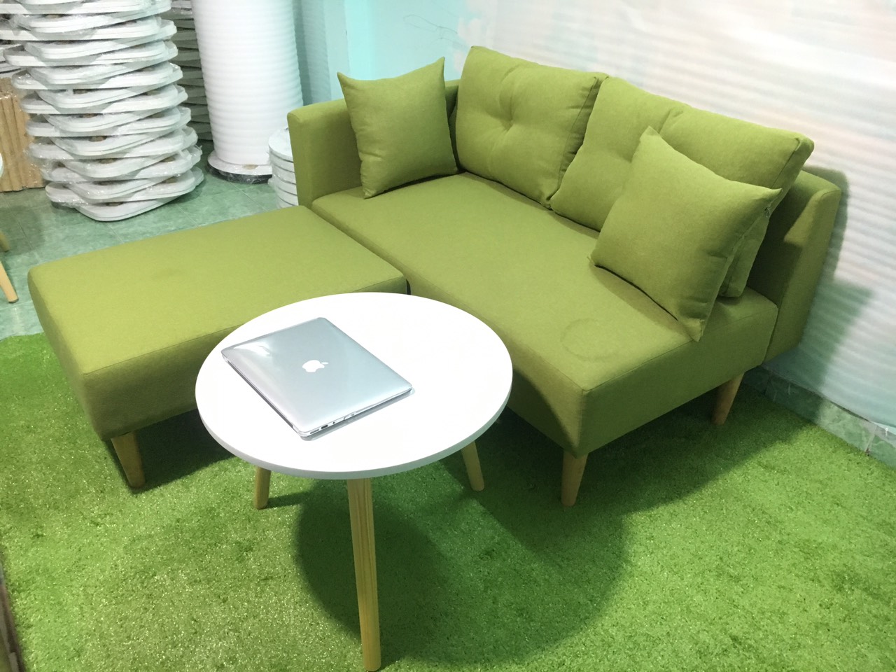 Bộ sofa góc L sofa phòng khách Linco02
