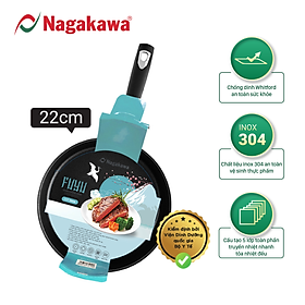 Chảo chống dính nguyên khối đáy từ Nagakawa Fuyu