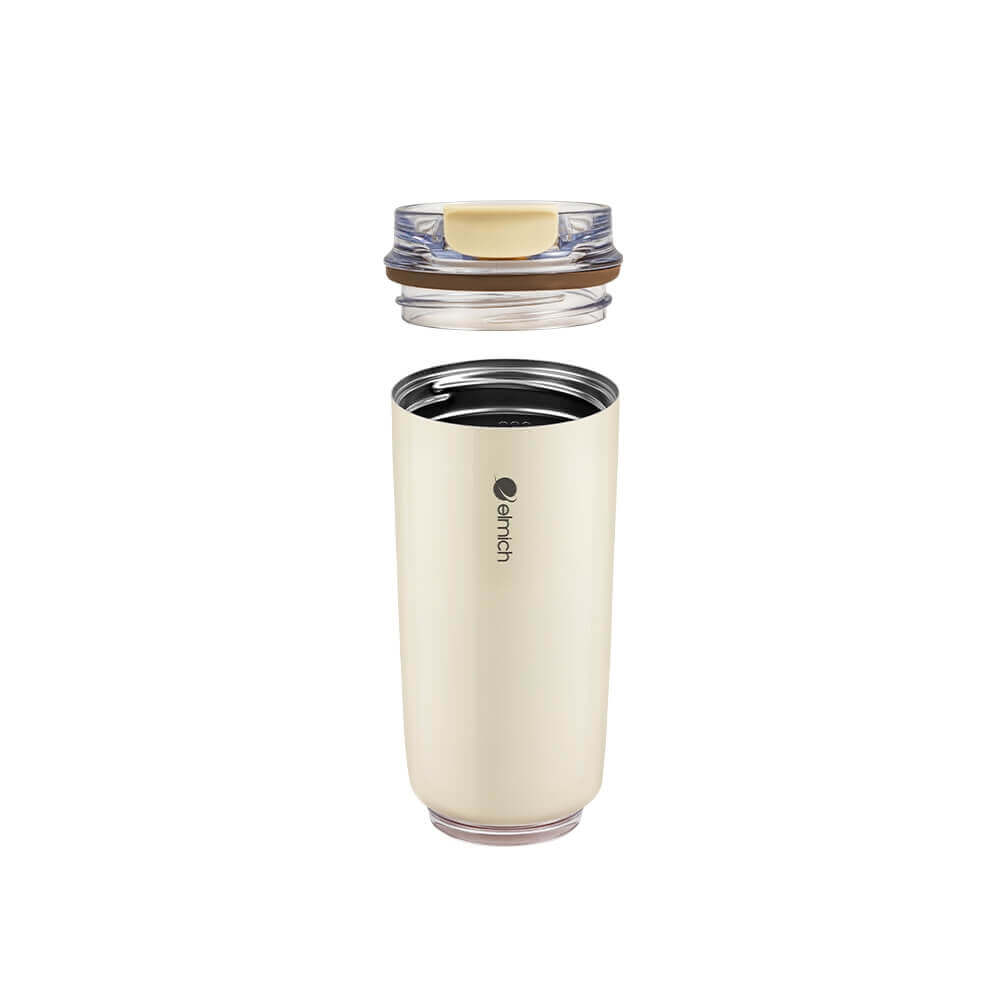 Ly giữ nhiệt inox 304 Elmich EL8300 dung tích 420ml, Hàng chính hãng, chống rò rỉ, nắp dạng bật - JoyMall