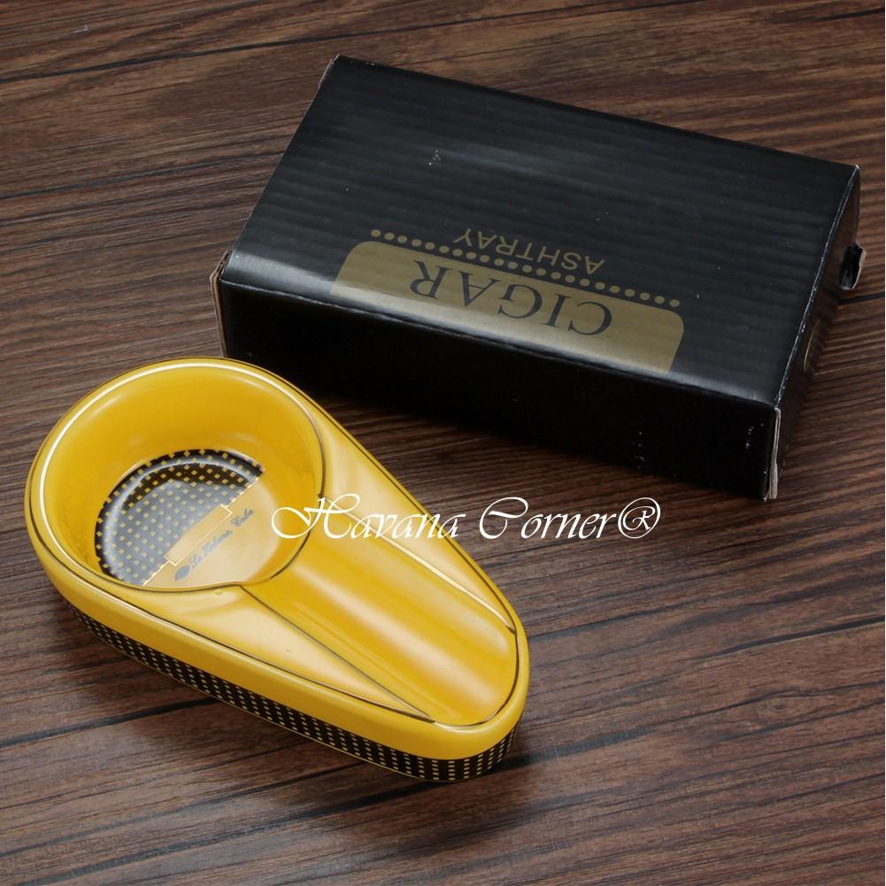 Gạt tàn cigar 1 điếu chất liệu sứ Cohiba,