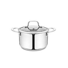 Nồi Inox 3 lớp đúc liền khối Kalpen Kazler 18cm dung tích 2.5L hàng Đức - Hàng chính hãng