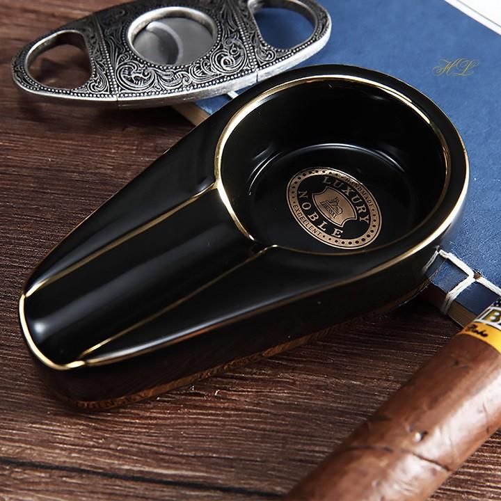 Gạt tàn cigar ashtray chất liệu sứ sang trọng