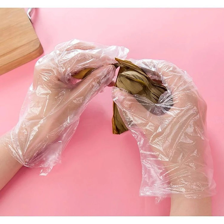 Combo 100 găng tay nilong tiện lợi - Hàng chính hãng