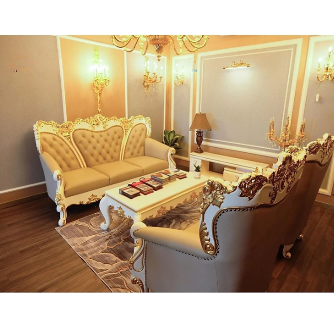 Combo ghế sofa băng da bò Italy Tundo màu xám SFBCT19 2m4/1m2 hàng cao cấp chuẩn da bò nhập khẩu Ý