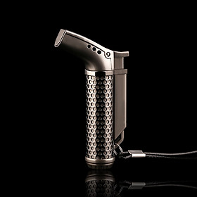 Vỏ Hột Quẹt Bật Lửa Khò 1 Tia Honest BCZ-351 Mỏ Vịt Họa Tiết Lưới - Hộp Quẹt Khò 1 Tia