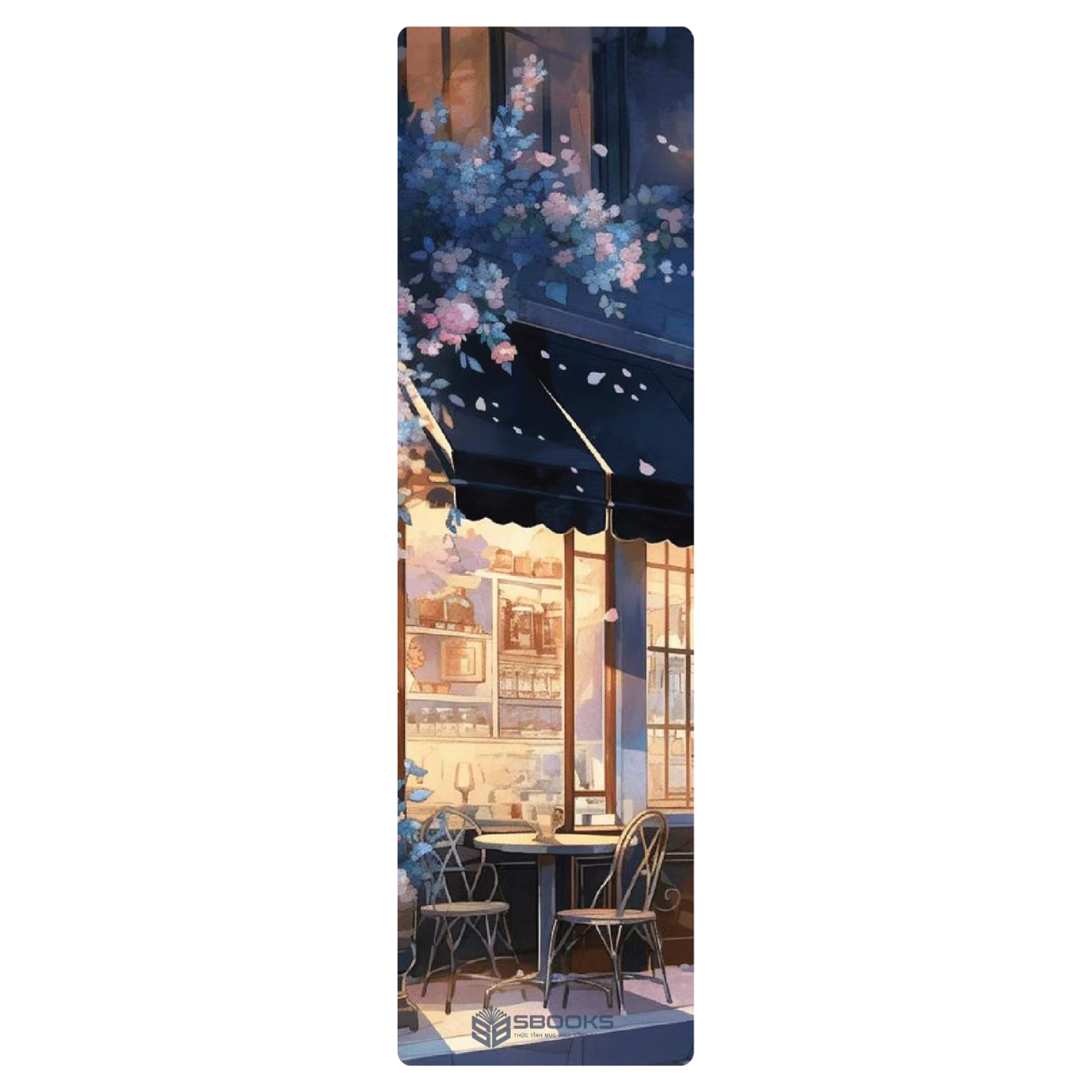 5 Cái Bookmark Kẹp Sách, Dấu Trang Hoạ Tiết Quán Cafe Mùa Hè - SBOOKS