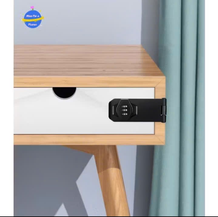 Khóa 3 số dùng khóa tủ khóa ngăn kéo nhỏ gọn với 3 chữ số