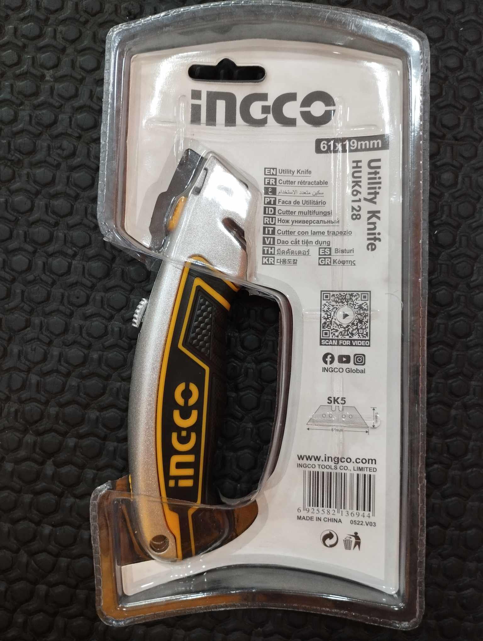 DAO CẮT RỌC ĐA NĂNG INGCO HUK6128 - HÀNG CHÍNH HÃNG
