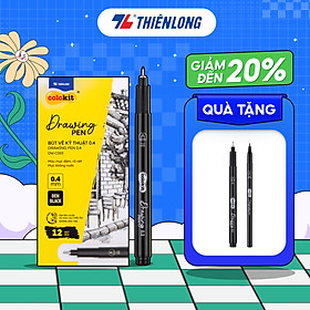Bút viết Calligraphy Thiên Long Colokit DW-C005 - Mực kháng nước, đậm