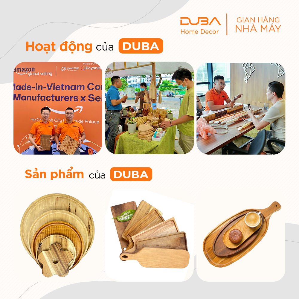 Khay gỗ chia ngăn nới rộng chuẩn xuất khẩu Châu Âu - DUBA (Hàng xuất dư)