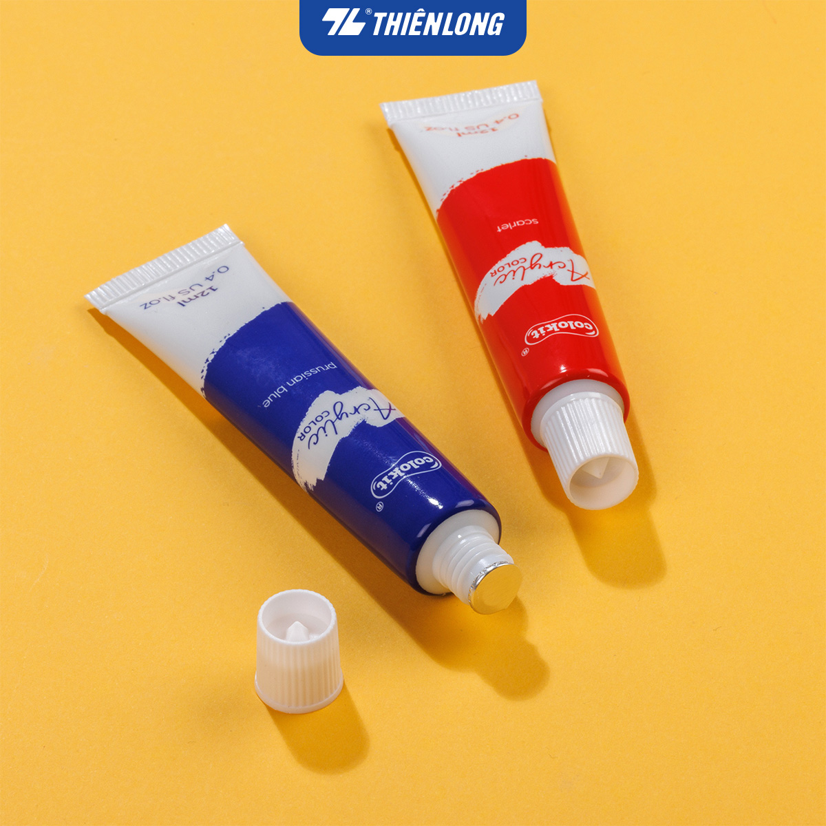Màu nước Acrylic dạng tuýp 12ml Thiên Long Colokit ACR-C008