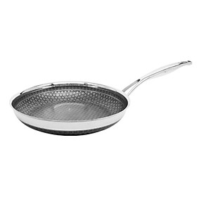 Chảo Noon Song inox 3 lớp đáy từ chống dính 2 mặt Blackcube 32cm hàng xuất Hàn Quốc