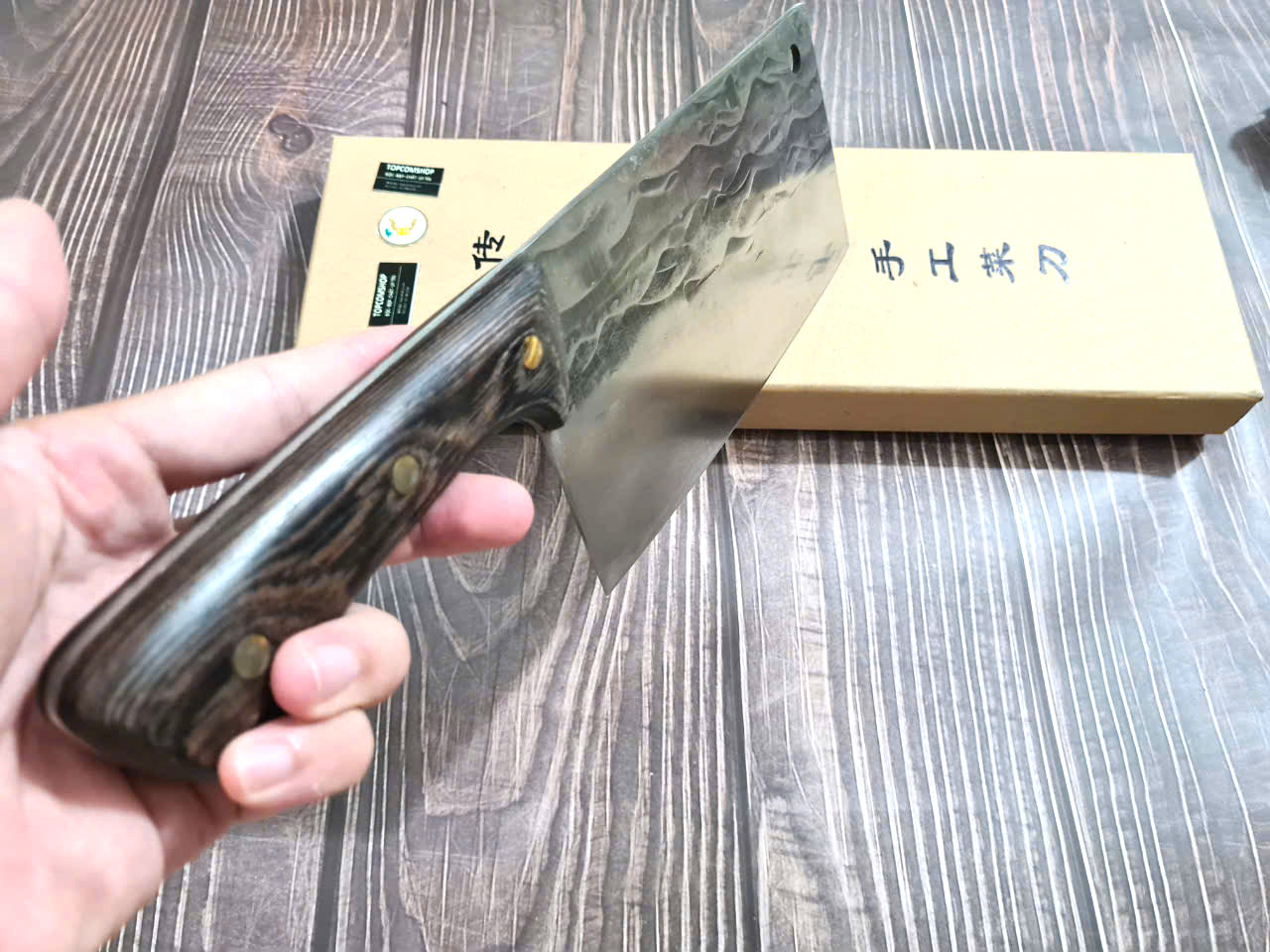 DAO BẾP THÁI, CHẶT KHÔNG RỈ MÃ TR14