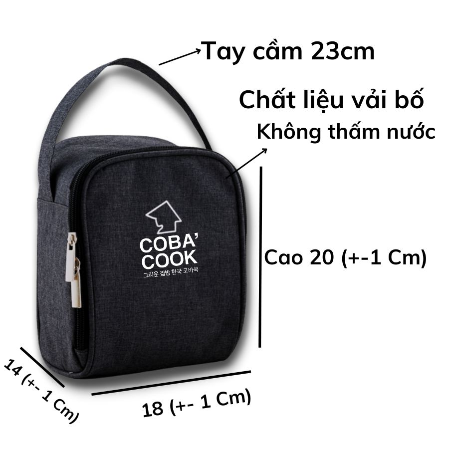 Bộ 3 hộp đựng cơm thủy tinh COBA