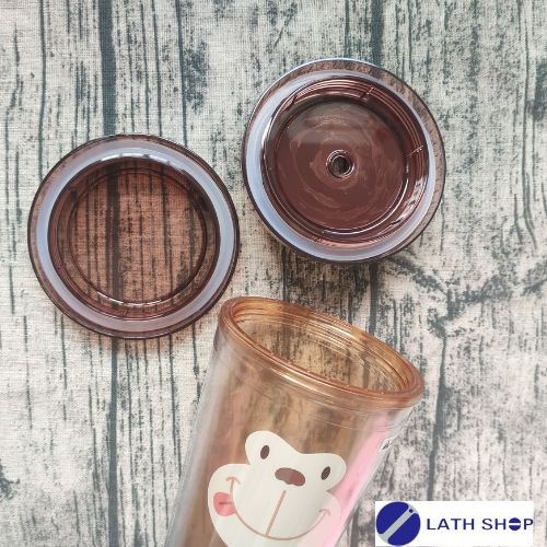 Ly nhựa 2 lớp LocknLock Animal 520ml