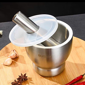 ( HÀNG XỊN )  BỘ CHÀY CỐI GIÃ ĐA NĂNG INOX 304 NGUYÊN KHỐI – CÔNG NGHỆ CNC CAO CẤP SIÊU BỀN 