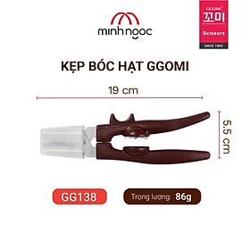 [HÀNG CHÍNH HÃNG] Kẹp bóc vỏ hạt dẻ và các loại hạt GGOMI Hàn Quốc GG138 sắc bén và độ bền cao