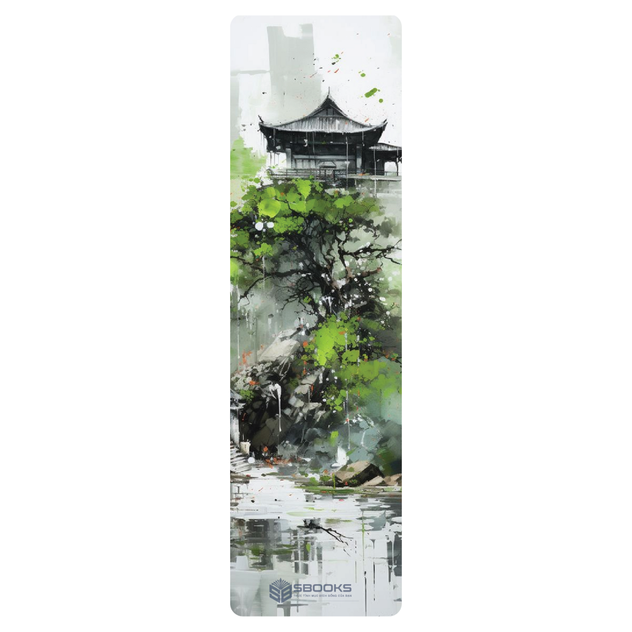 5 Cái Bookmark Kẹp Sách, Dấu Trang Hoạ Tiết Trung Hoa Cổ Đại - SBOOKS