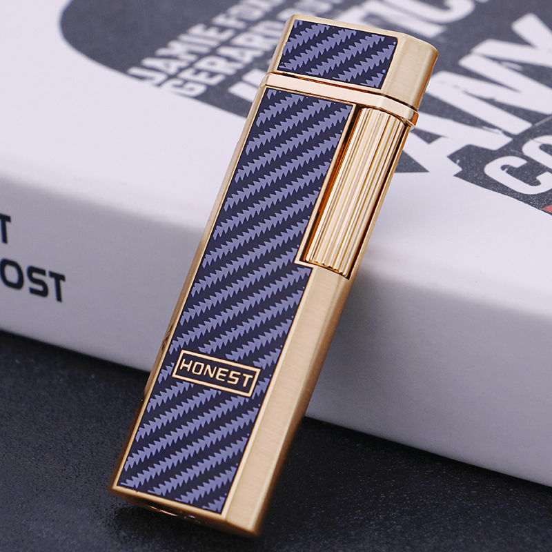 Vỏ Hột Quẹt Bật Lửa ga đá Honest BC1004 Thiết Kế Họa Tiết Kiểu Mới Đẹp Độc Lạ - Giao màu ngẫu nhiên