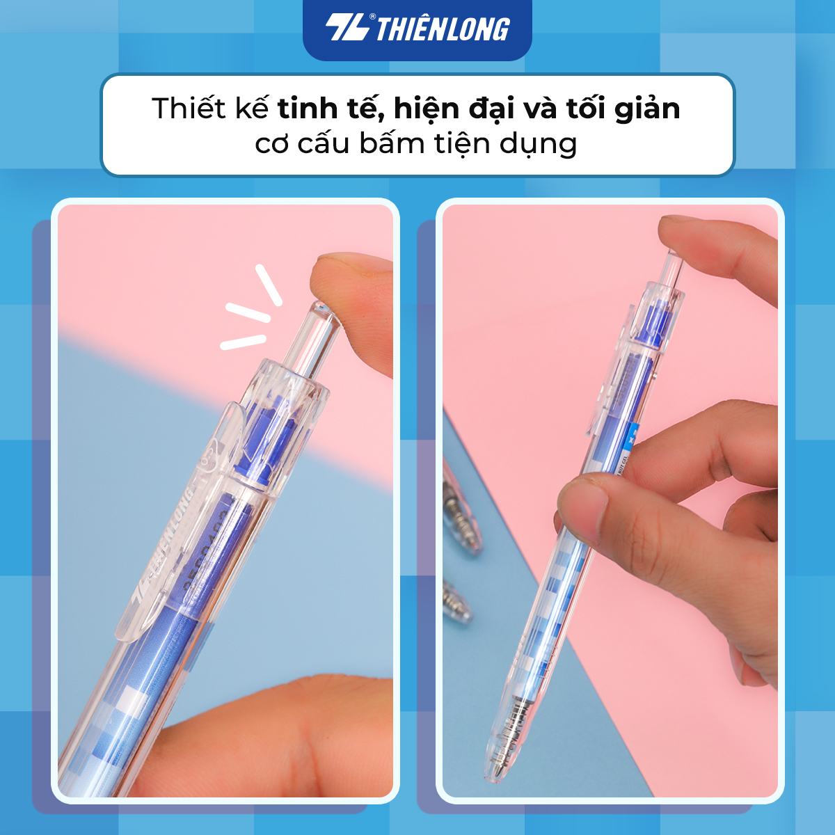 Combo 5/10/20 Bút gel Quick Dry Thiên Long GEL-066 - Premium Tip - Vật liệu tái chế