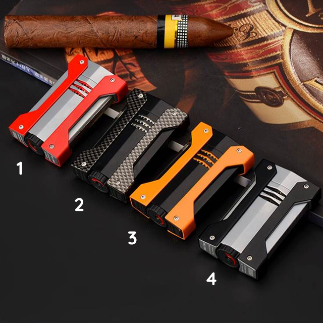 Vỏ Hột Quẹt Bật Lửa Khò 1 Tia Y-134 Thiết Kế Đẹp Độc Lạ Nhiều Màu Lửa Khò Mạnh Mẽ - Dùng Gas Cao Cấp
