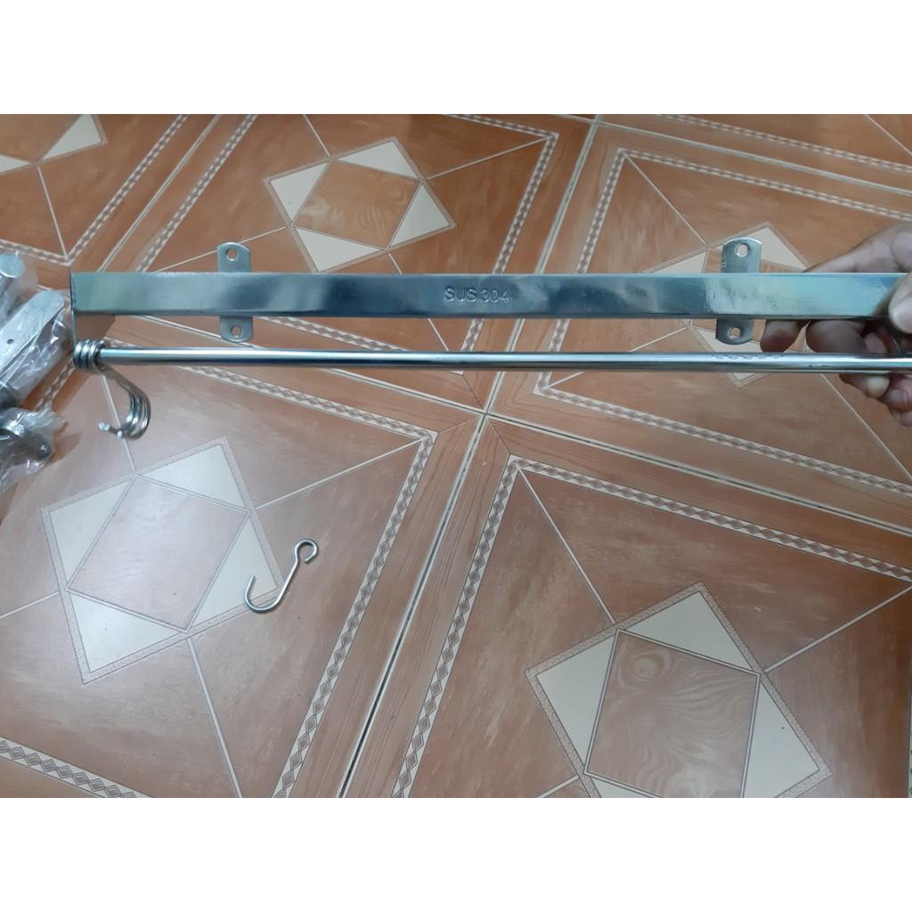 Máng xoong nồi phòng bếp, kệ để thớt ,máng dao nhà bếp 304 cao cấp dài 40cm