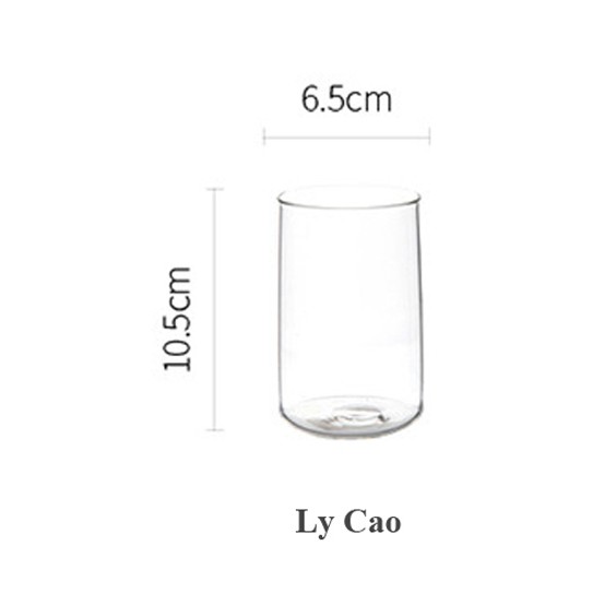 Ly Thủy Tinh Chịu Nhiệt Cao Cấp Phong Cách Nhật