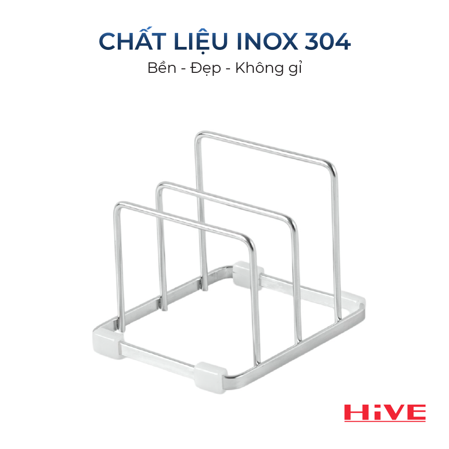 Gía Thớt Inox 304 HiVE Cao Cấp