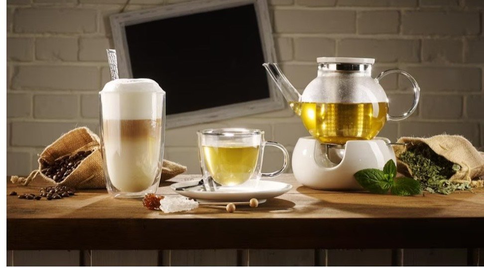 Cốc 2 lớp uống trà nóng lạnh Villeroy & Boch Artesano, 420 ml, sét 2 cốc hàng chính hãng