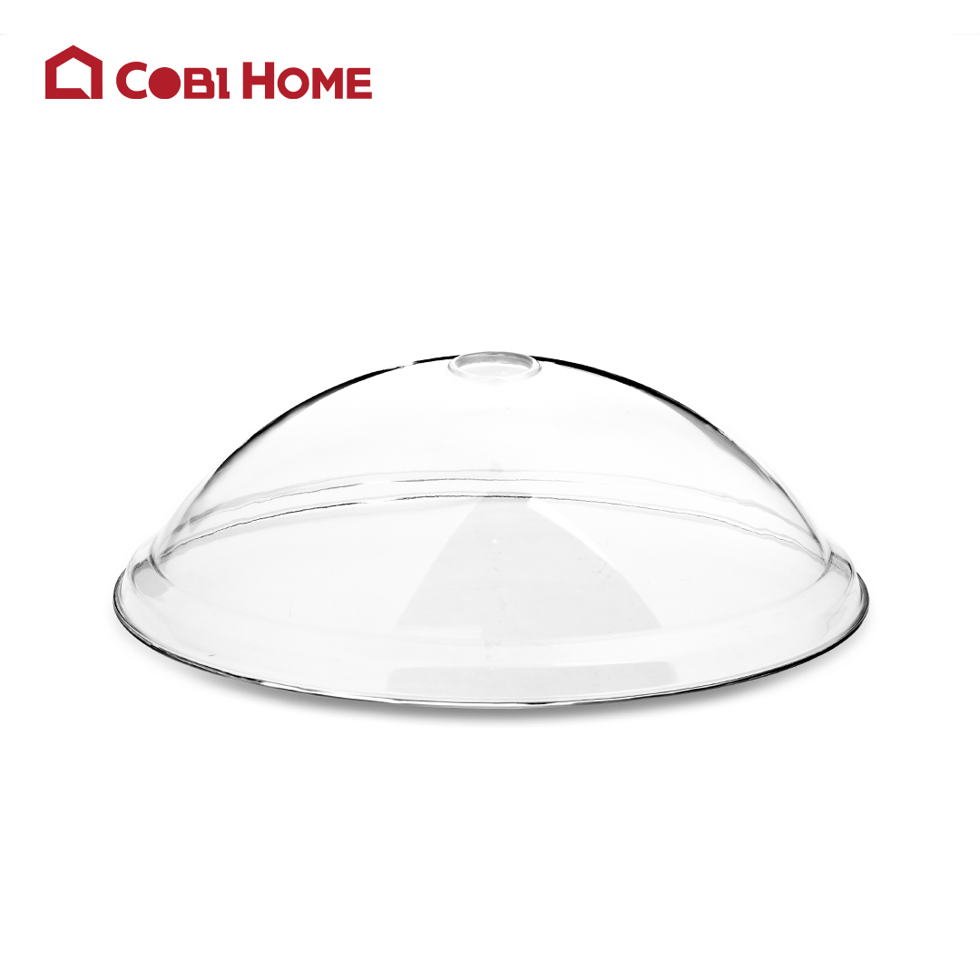 Nắp đậy thực phẩm, nắp đậy đồ ăn trên dĩa bằng nhựa cao cấp màu trắng trong hình oval- nhiều 4size 375219/375220/375221/375222. Nhập khẩu phân phối chính hãng cobi home.
