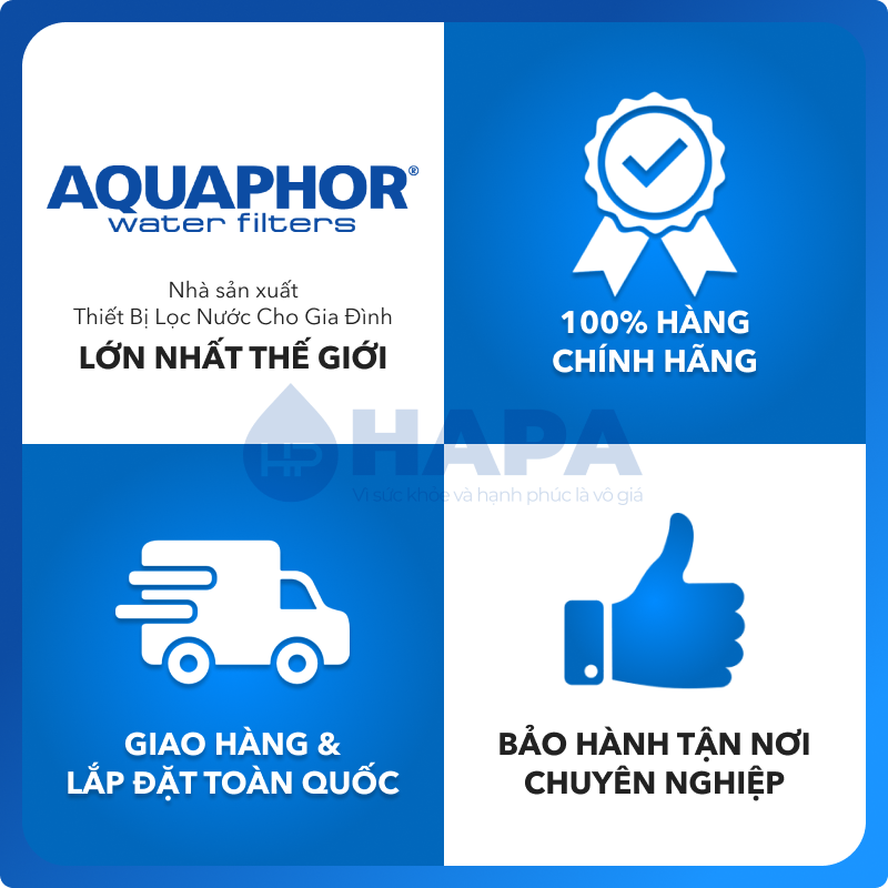 Lõi Lọc Nước AQUAPHOR B200 Thay Cho Máy Lọc Nước AQUAPHOR MODERN - Hàng Chính Hãng