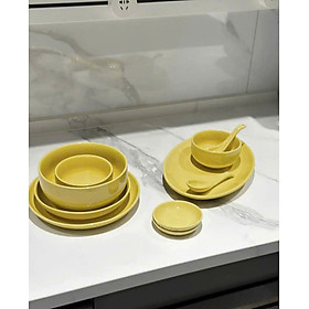 Set bát 10 món Staub màu vàng citron Hàng chính  hãng