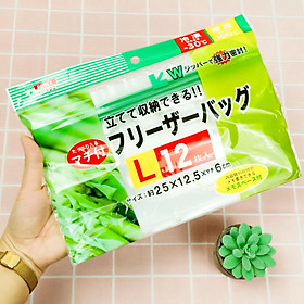 Set túi Zip bảo quản thực phẩm - Nội địa Nhật Bản