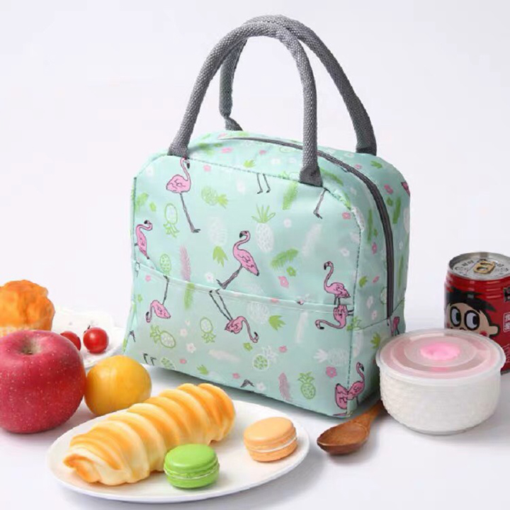 Túi đựng hộp cơm giữ nhiệt lót bạc - TGN