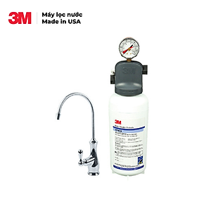 Máy Lọc Nước Lắp Dưới Bồn Rửa 3M BREW120-MS Kèm Vòi 3M - Không Điện - Hàng Chính Hãng