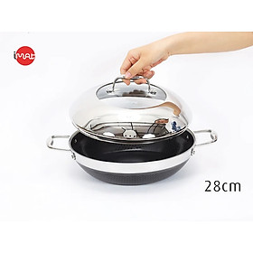Chảo đa năng 24, 28 hai tay cầm iMat Hybrid
