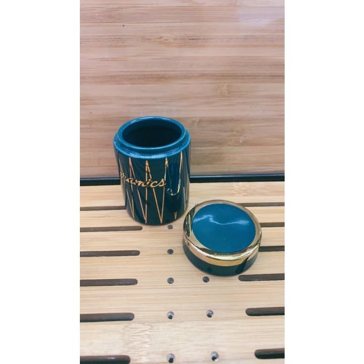 Lọ đựng tăm bằng sứ kiểu dáng Nhật, hàng cao cấp, sang trọng