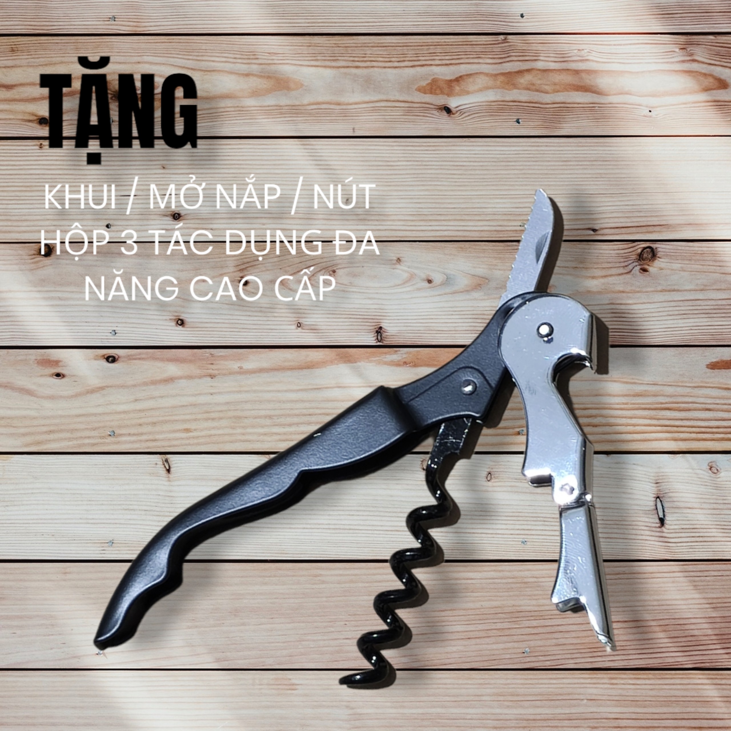 Kéo Hàn Quốc GGOMI Nhà Bếp Cắt Gà Cắt Đồ Đa Năng ( Tặng Khui 3 in 1 )