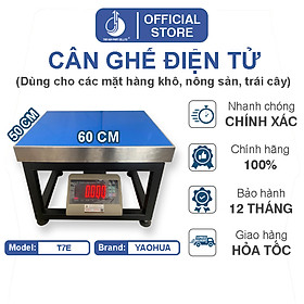 Cân Ghế Điện Tử T7E - Mặt Bàn Cân 500X600MM