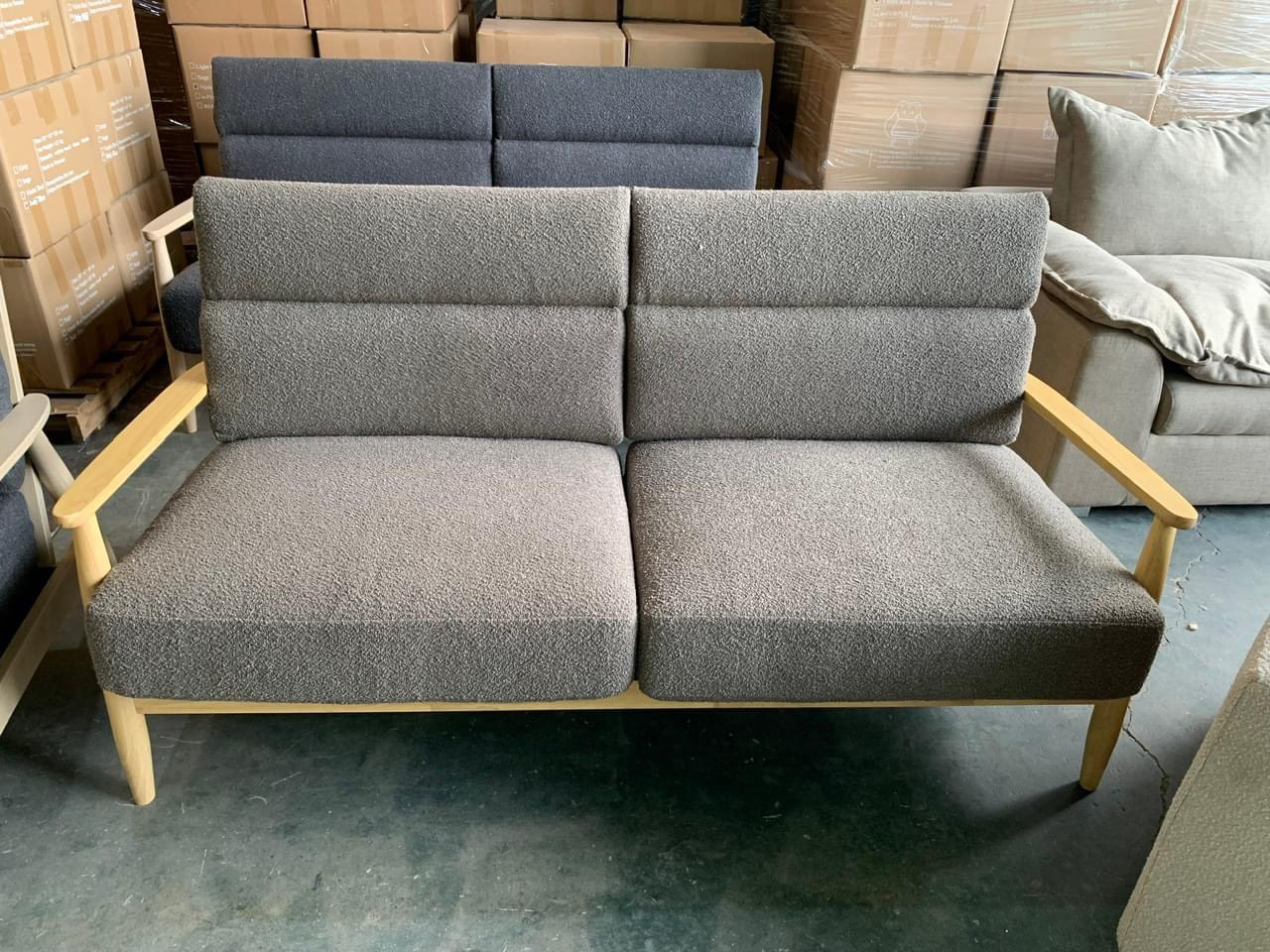 Sofa khung gỗ nệm rời Juno Sofa cho chung cư, căn hộ, phòng trọ giá rẻ hiện đại