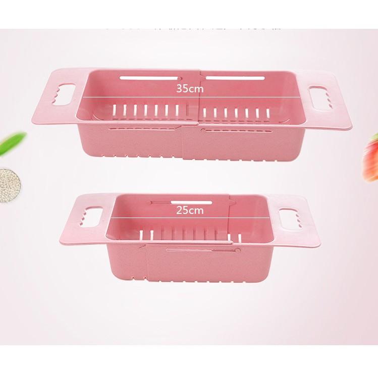 Rổ Gác Bồn Rửa Bát Gấp Gọn Đa Năng NHỰA NO 5613 Kệ Đựng Đồ Rửa Chén Gác Bồn Đa Năng