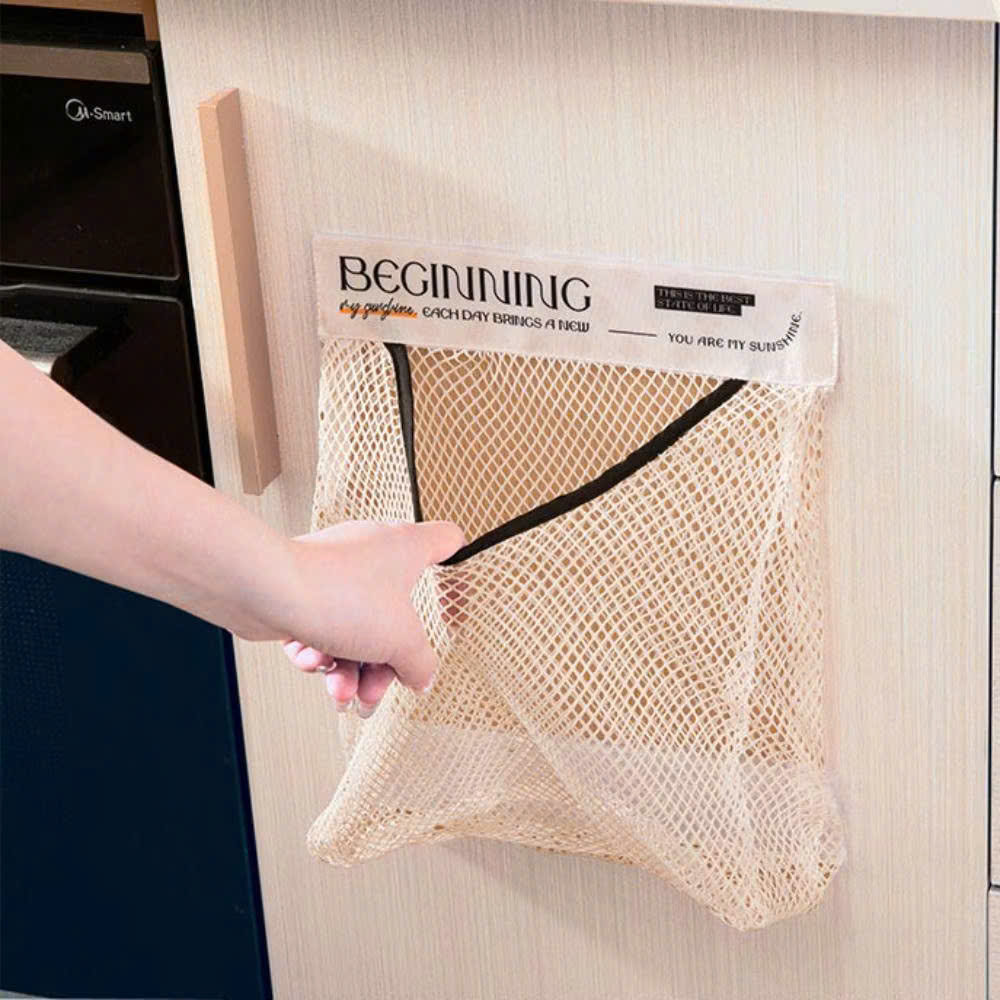 Túi Lưới, Tự Dán Tường Để Đồ Năng, Mỹ Phẩm, Đồ Dùng Vật Dụng Cá Nhân, Tiện Dụng Trong Phòng Tắm, Bếp - Takyhome 5260