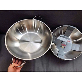 Chảo Silit wok Edelstahl 32 cm hàng chính hãng