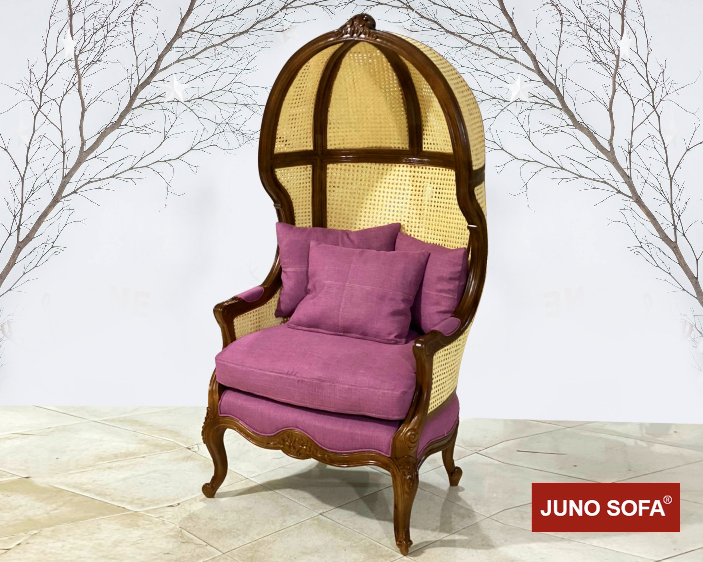Ghế đơn lồng vòm cao cấp Juno Sofa