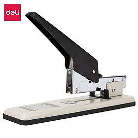 Dập Ghim Đại Deli Cỡ Lớn - Dập Tối Đa 80&210 Trang, Chất Liệu Kim Loại Chắc Chắn, Nấc Đo Tiện Dụng Giúp Đóng Chuẩn Xác